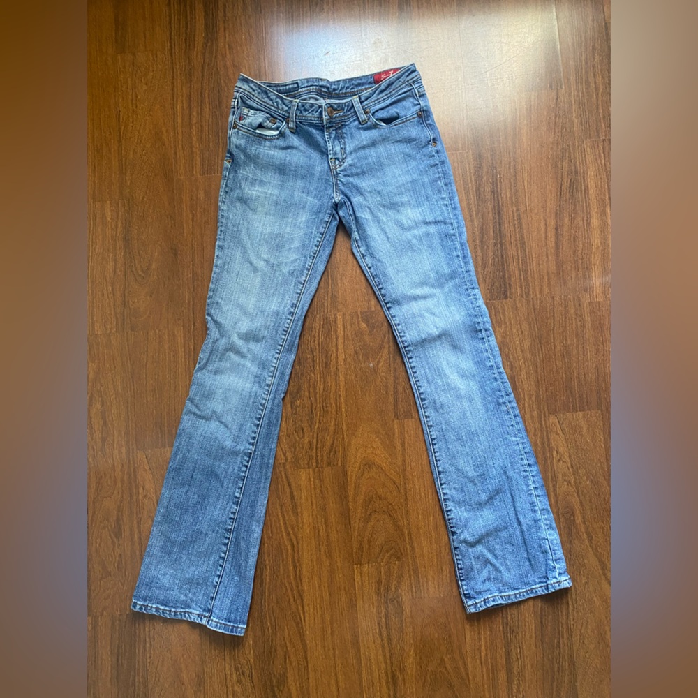 Seven7 Woman’s Flare Blue Jeans
